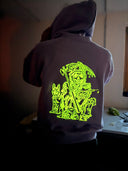 Hoodie 'Not today, Sensenmann' Lilac