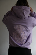 Hoodie 'Not today, Sensenmann' Lilac