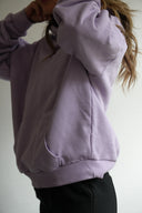 Hoodie 'Not today, Sensenmann' Lilac