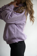 Hoodie 'Not today, Sensenmann' Lilac