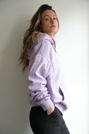 Hoodie 'Not today, Sensenmann' Lilac